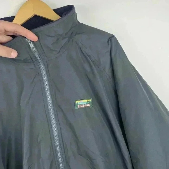 90s Vintage L.L.Bean Fleece Jacket Size 2XL - Picture 2 of 4